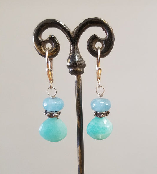 Amazonite and Quartz