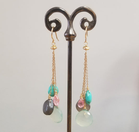 Sleeping beauty Tourqouise earrings
