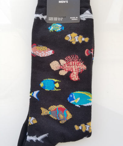 Tropical fish socks