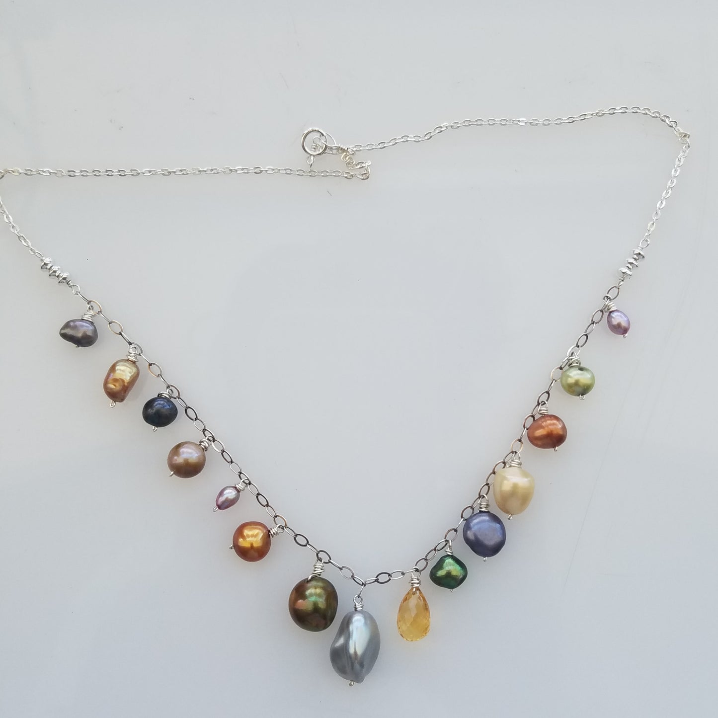 Dancing forest necklace