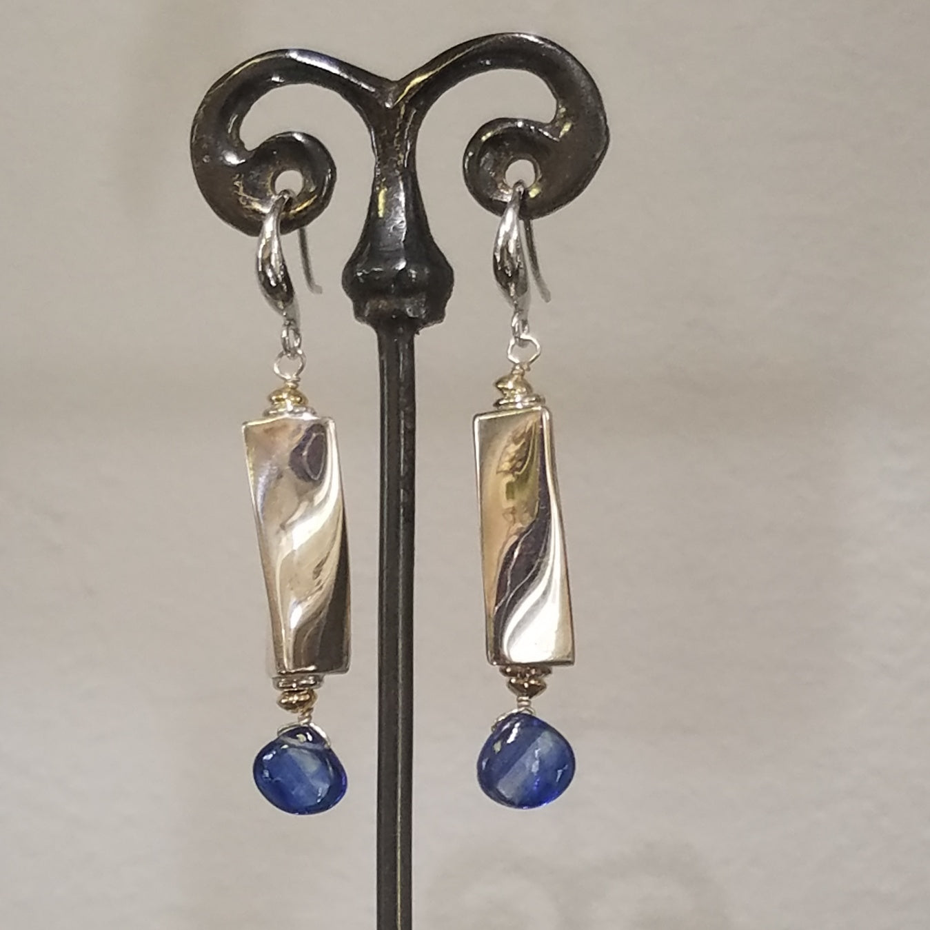kyanite earrings