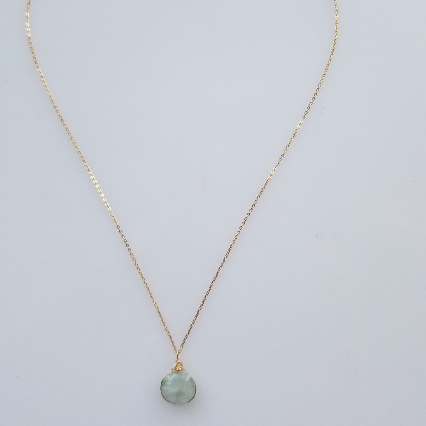 Lil Aquamarine necklace
