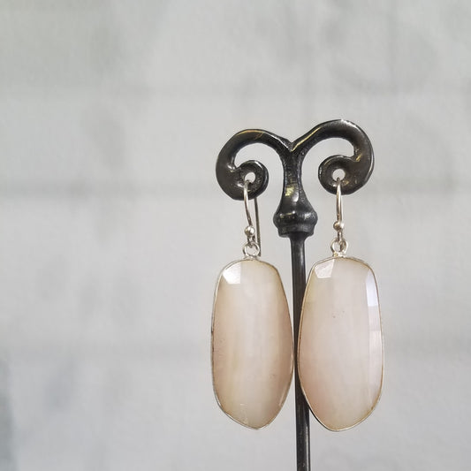 Light pink earrings