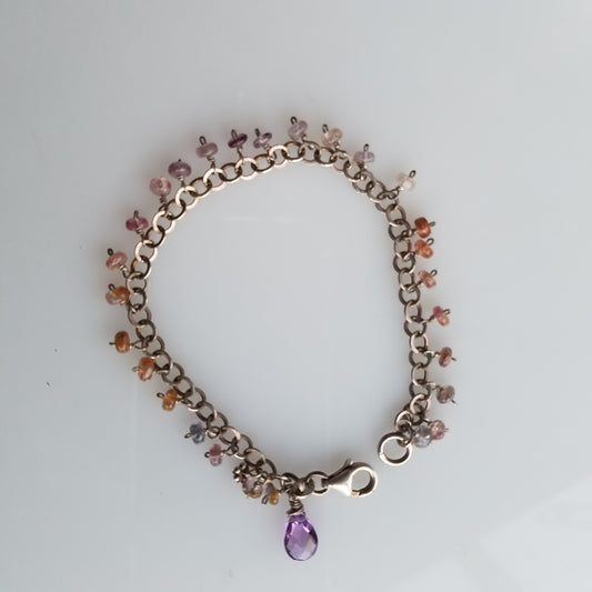 Spinel bracelet