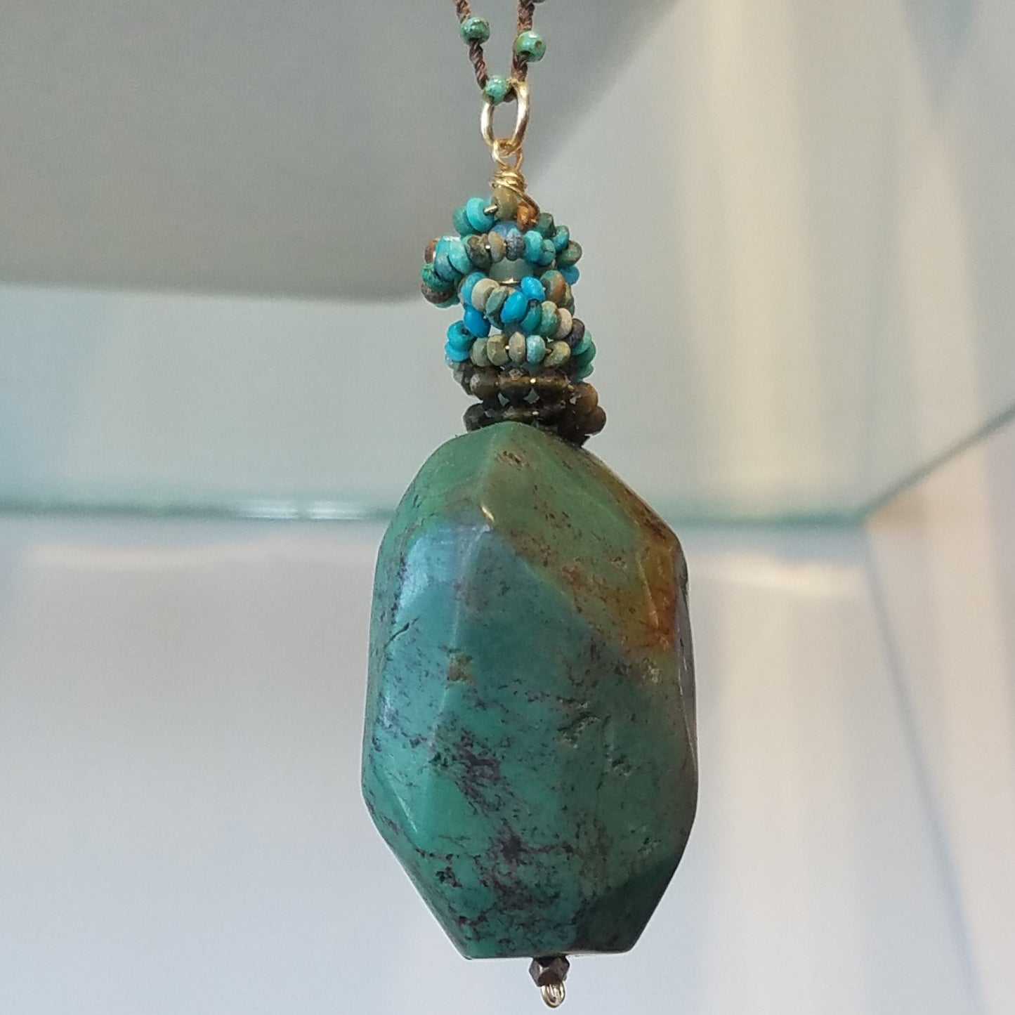 Long Turqouise necklace