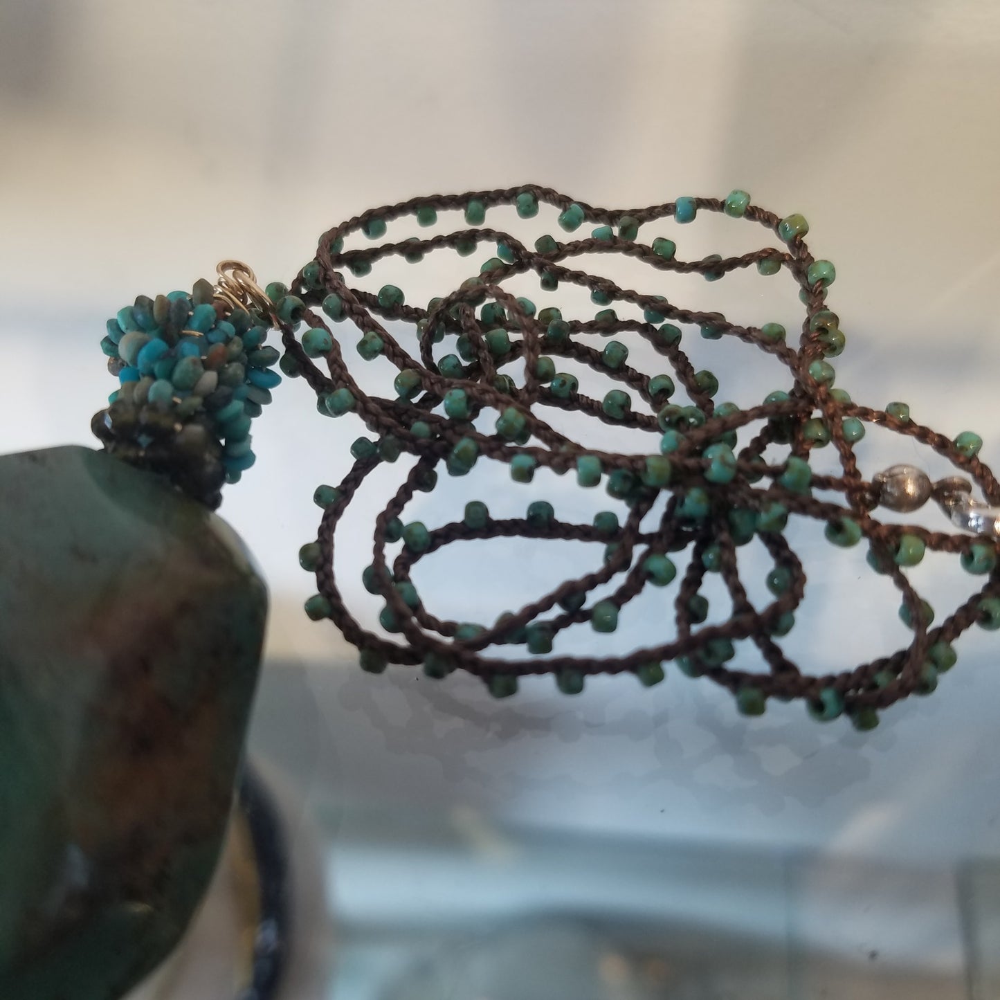 Long Turqouise necklace