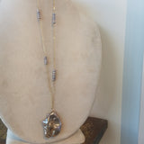Long necklace with Pearl pendant
