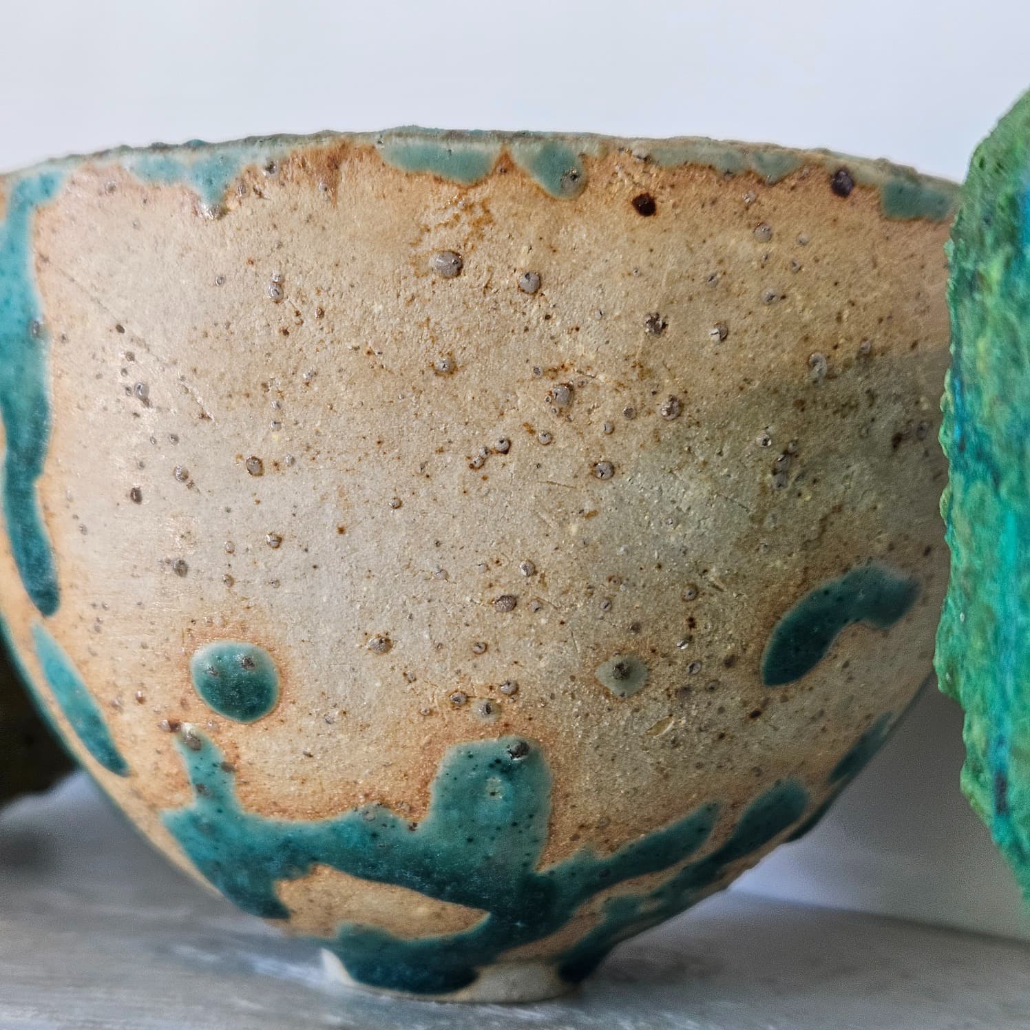 Earthy glazed bowl by Patricia