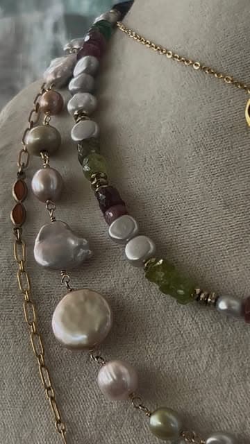 Video by ANTIQUA on August 31, 2026. May be an image of jewelry and text.