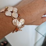 Peachy Pearls Bracelet/Necklace