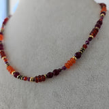 Autumn tones necklace