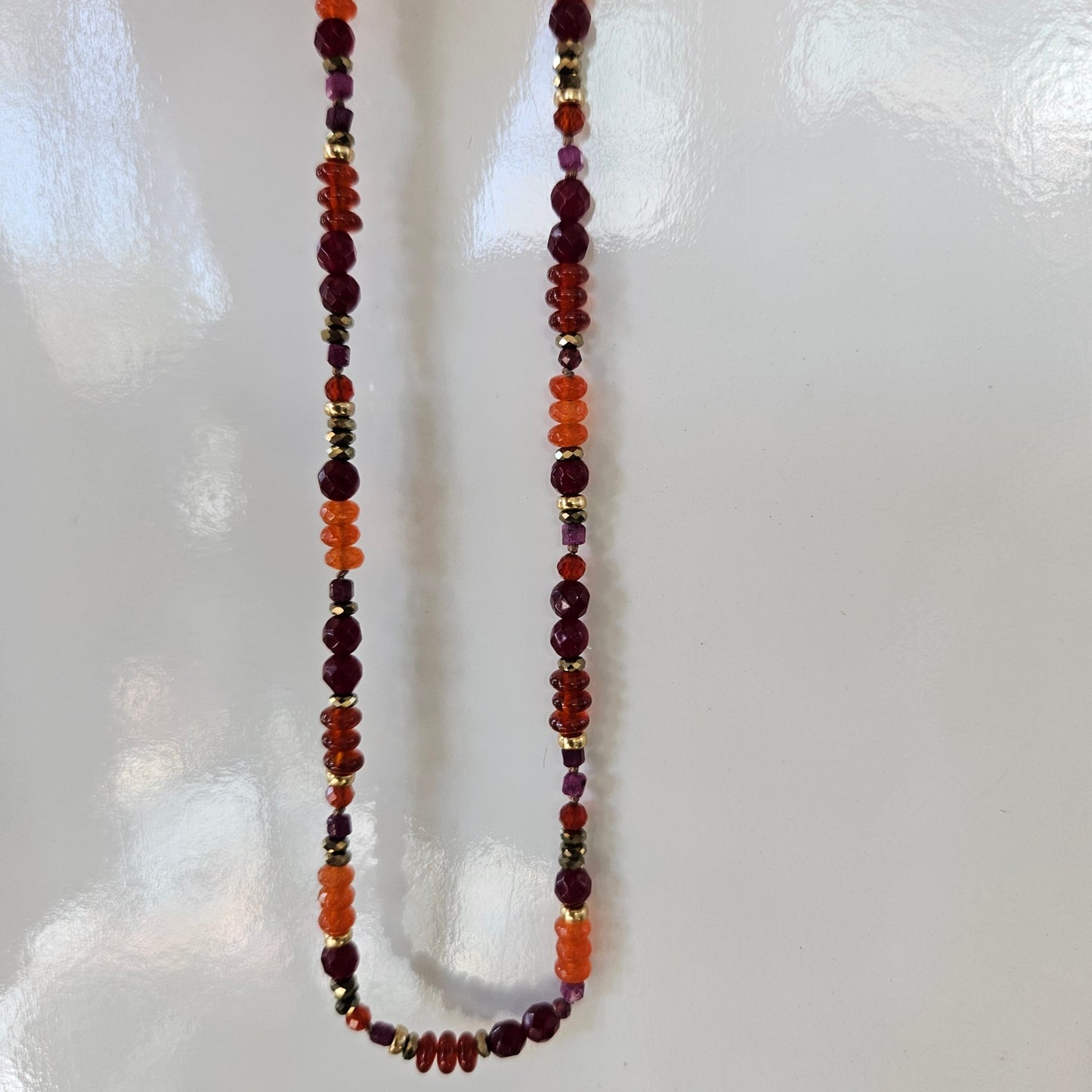 Autumn tones necklace