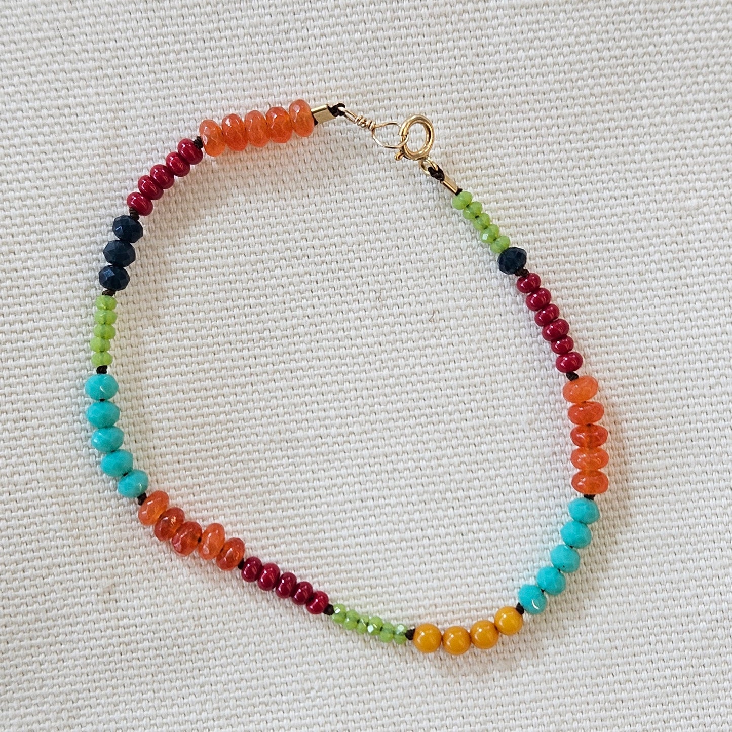 Multi color bracelet