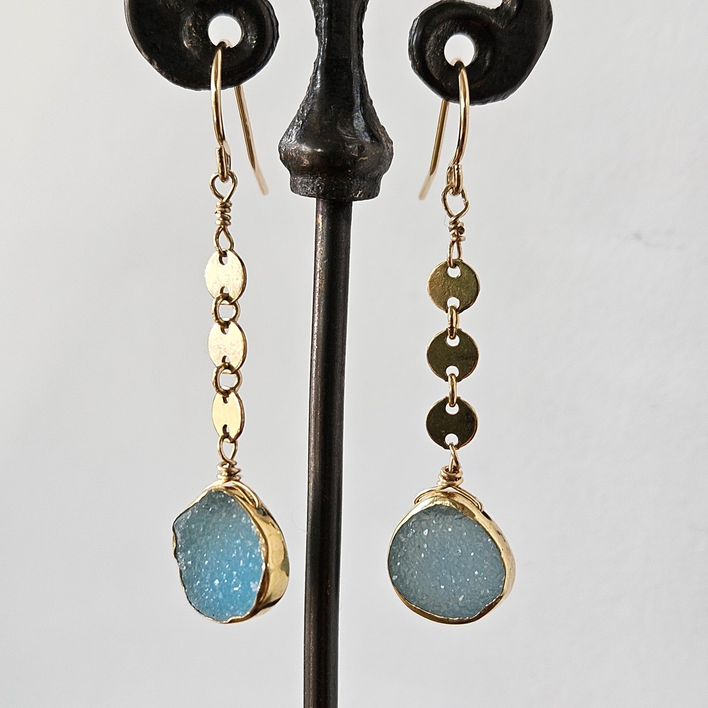 Blue Calcite earrings