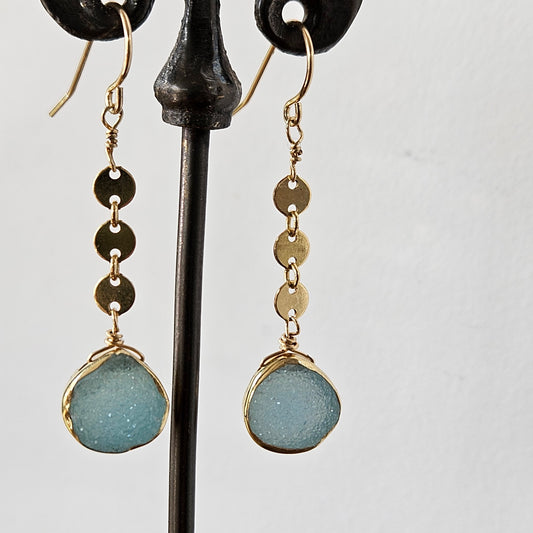 Blue Calcite earrings