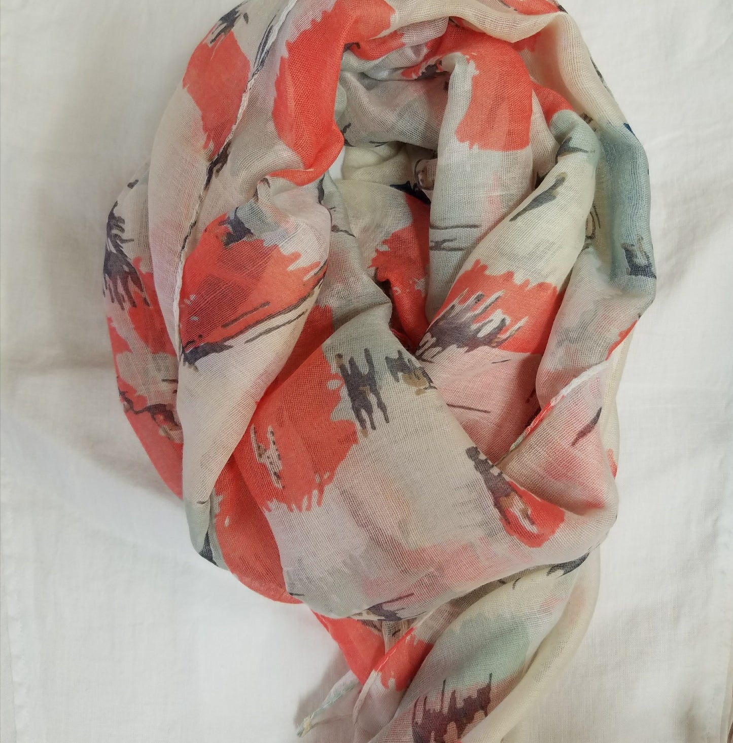 Modern design scarf