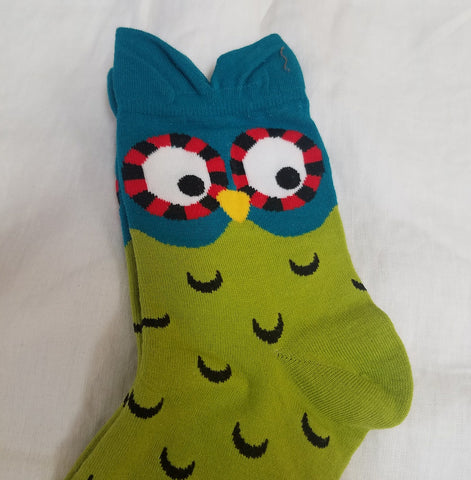 Fun owl socks