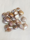 Lusterous Coin Pearl Necklace or Bracelet