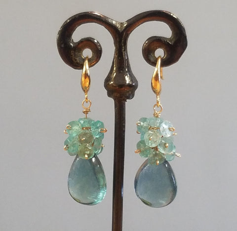 Santa Monica inspired and handcrafted earrings