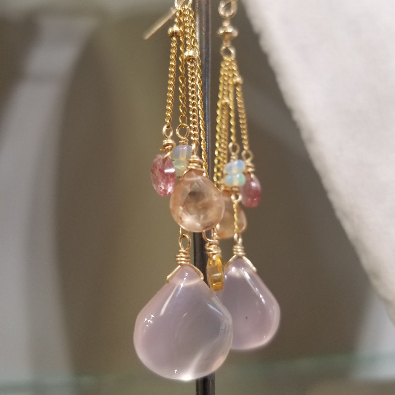 Spring mingling earrings