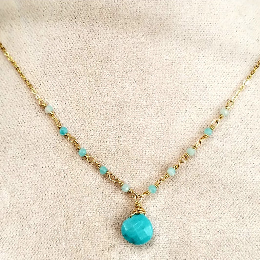 Drop of Turqouise necklace