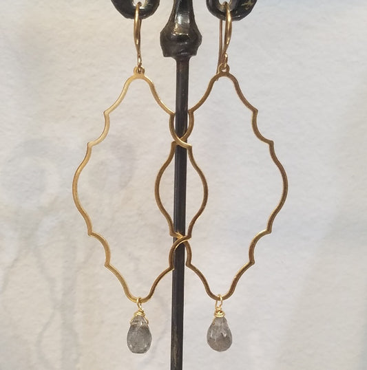 Arabesque decor motives earrings