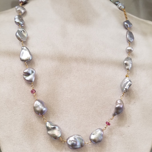 Baroque Pearls necklace