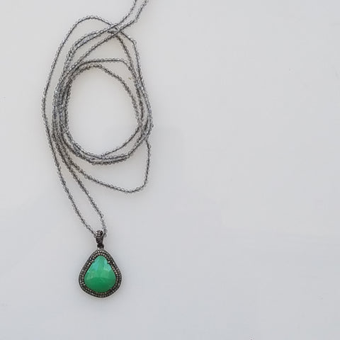 Diamond Chryso necklace