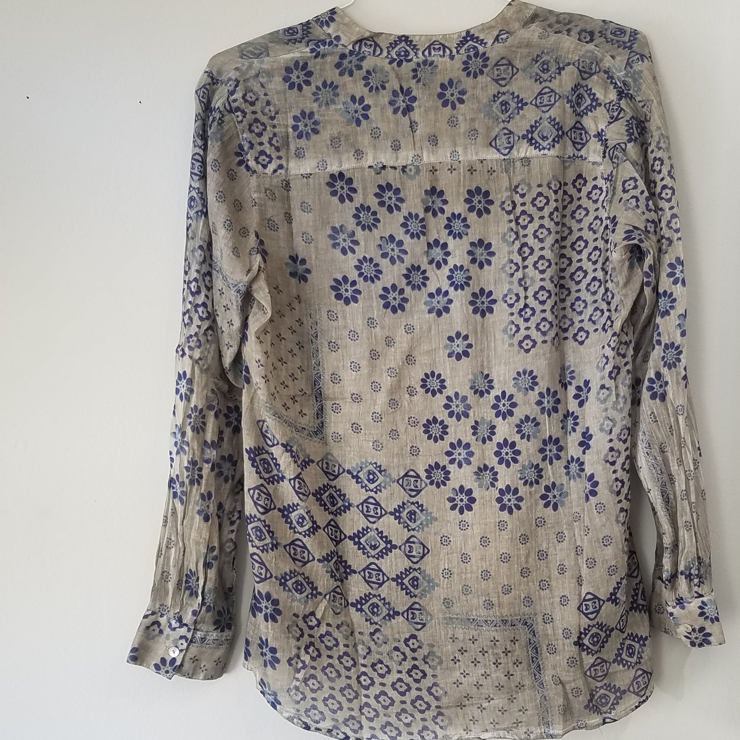 Printed tunic 100% cotton