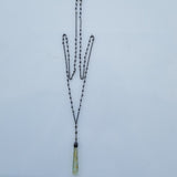Rutilated pendant  long necklace