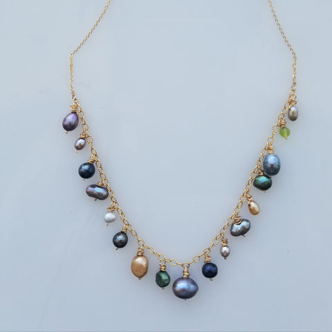 Shades of Pearls necklace