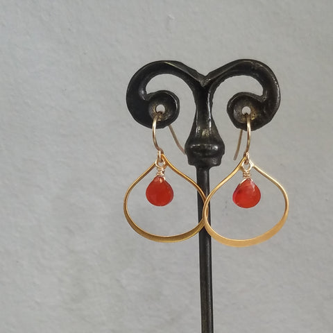 Firey earrings
