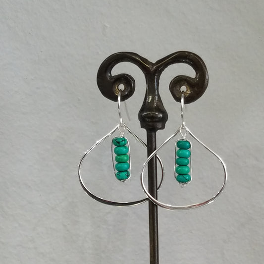 Turquoise earrings