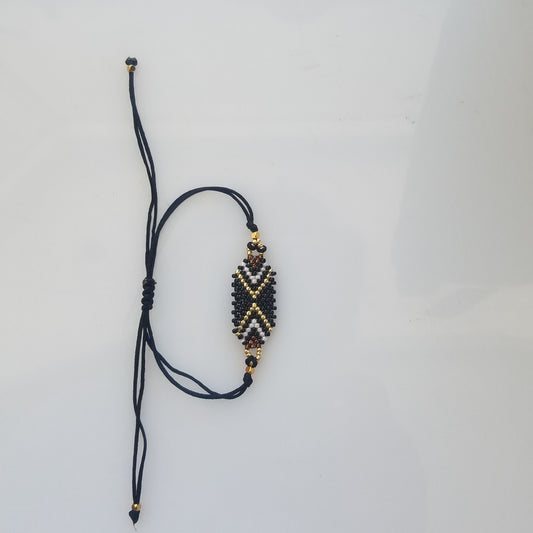 Tie on bracelet