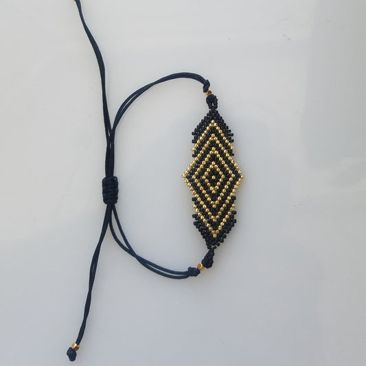 Tie on bracelet