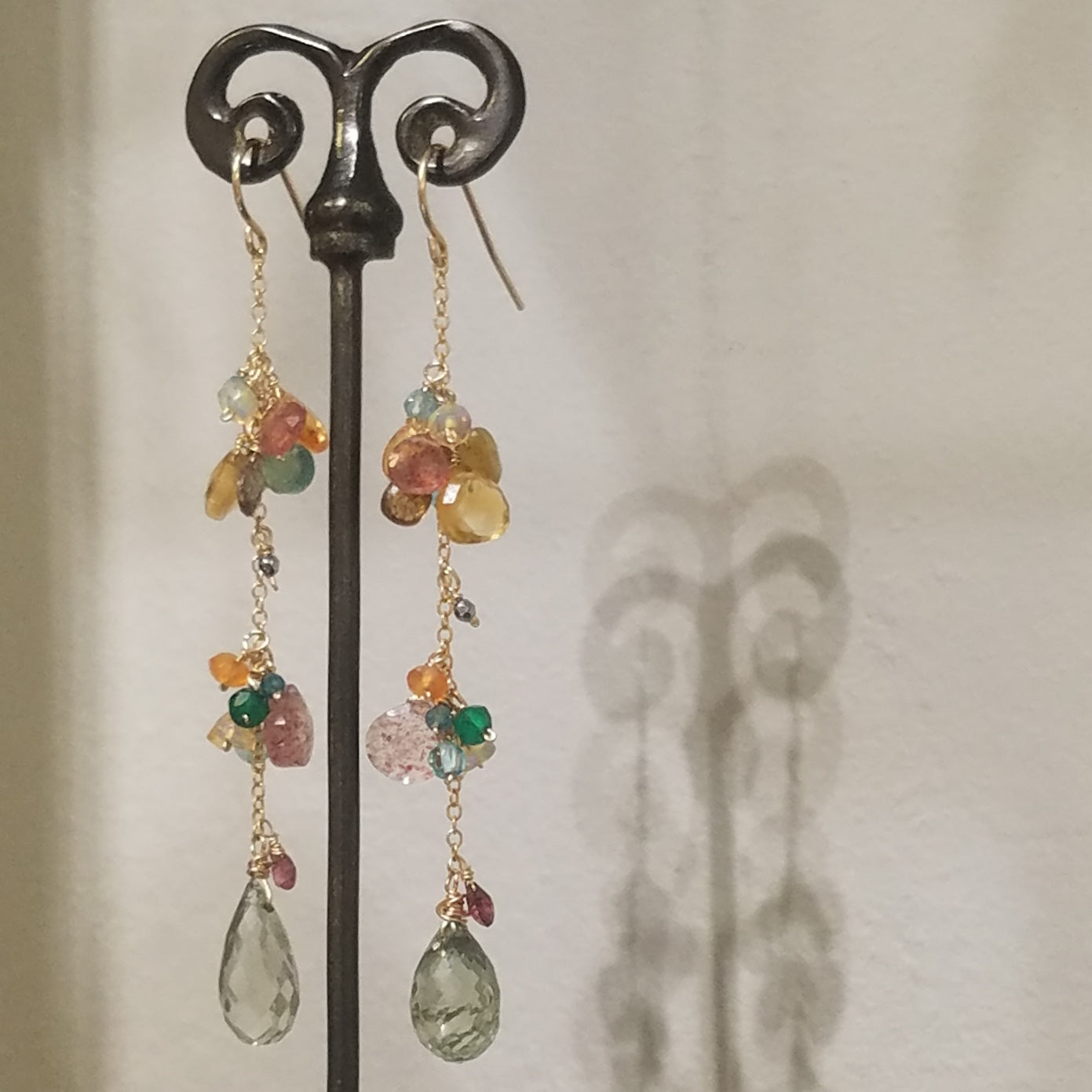 Spring party earrings