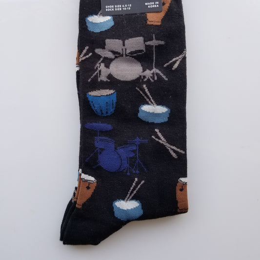 Drums men socks