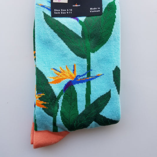 Bird of Paradise women socks