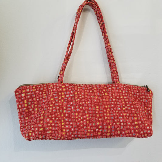 Stylish textile hand bag