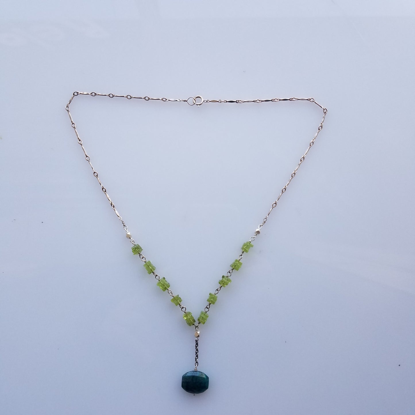 Peridot necklace