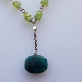 Peridot necklace