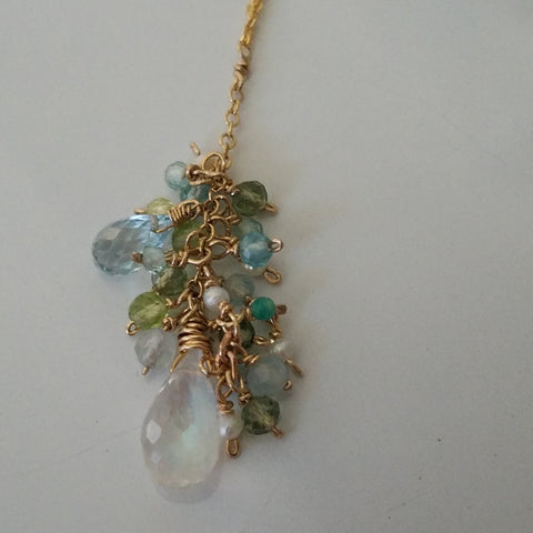 Spring party necklace