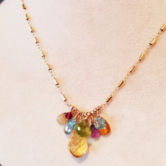 Gemming necklace