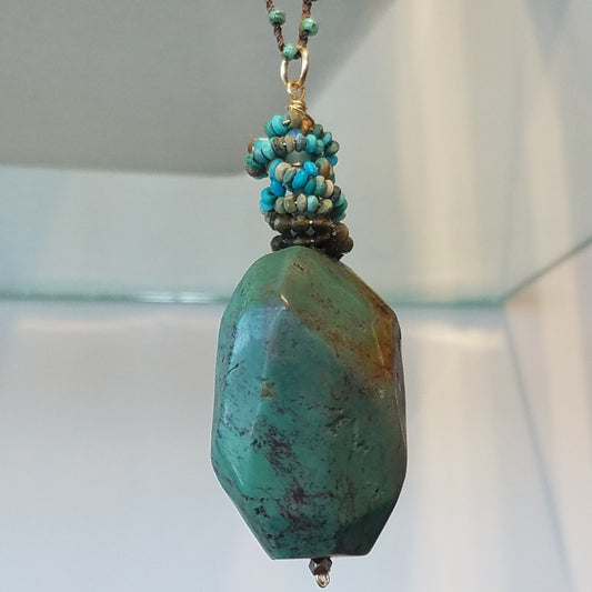 Long Turqouise necklace