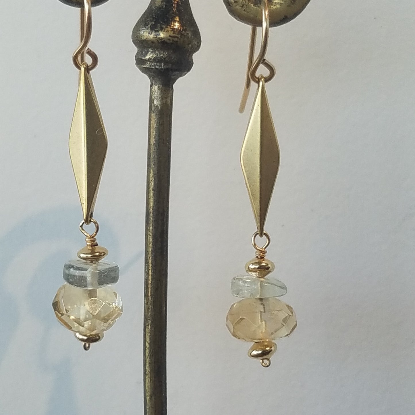 Citrine earrings